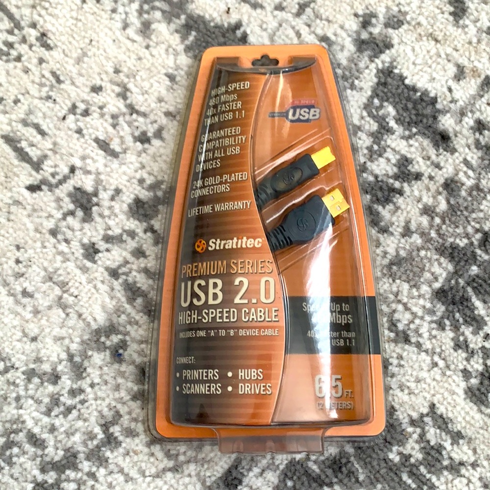 USB 2.0 High speed printer cable
